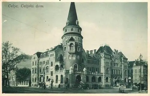 Postcard Croatia Celje Celjski dom
