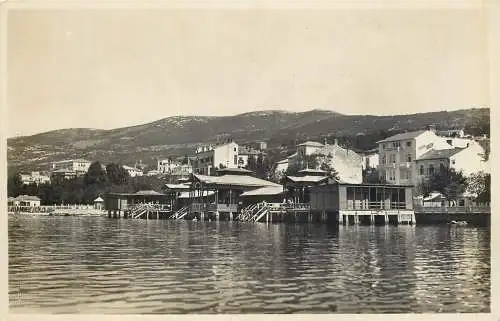 Postcard Croatia Crikvenica 1931