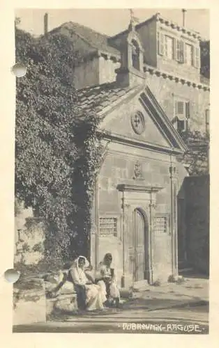 Postcard Croatia Dubrovnik Raguse