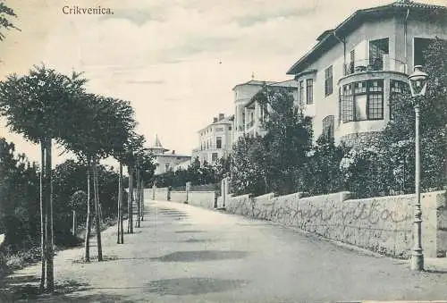 Postcard Croatia Crikvenica