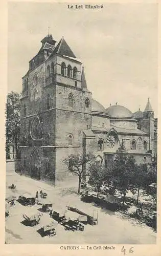 Postcard France Cahors la cathedrale