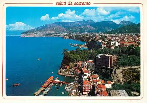 Postcard Italy Sorrento Marina Grande 1997