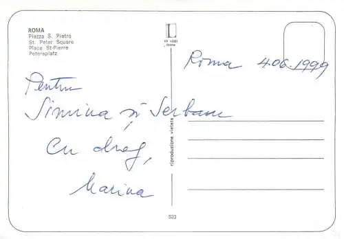 Postcard Italy > Lazio > Roma (Rome) > San Pietro