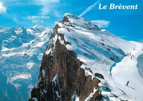 Postcard France Haute Savoie Massif du Mont Blanc 2008