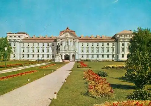 Postcard Hungary Godollo university of the Agrarian science 1972