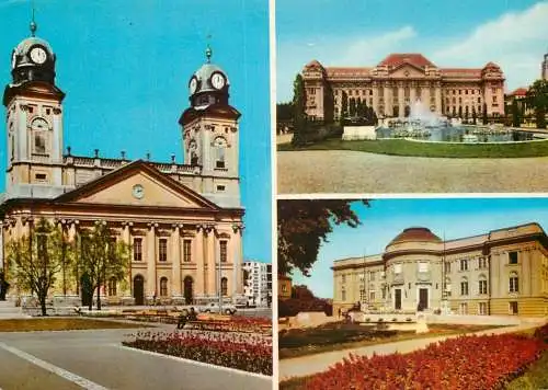 Postcard Hungary Debrecen 1972