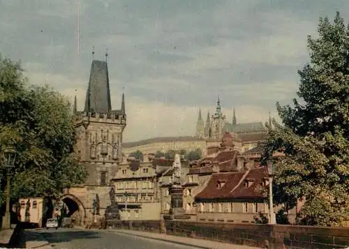 Postcard Czech Republic Prague Hradcany
