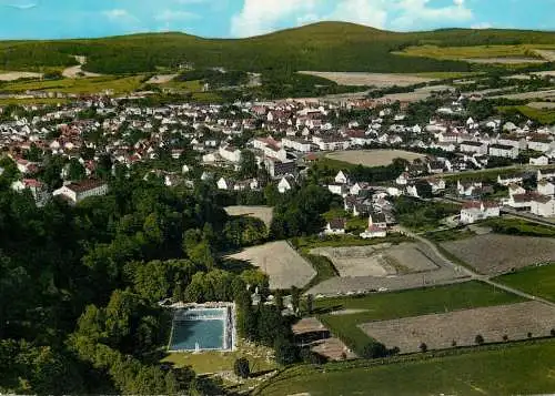 Postcard Germany Hessen aerial view