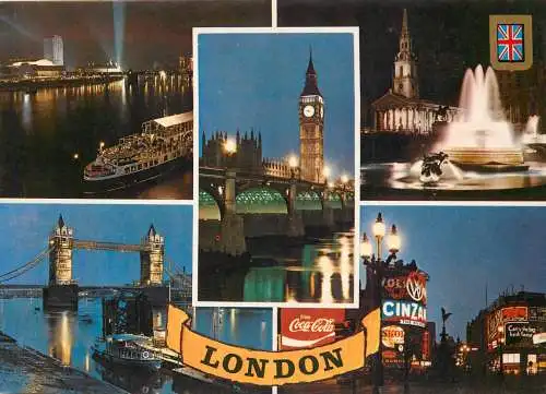 Postcard United Kingdom > England > London > Houses of Parliament