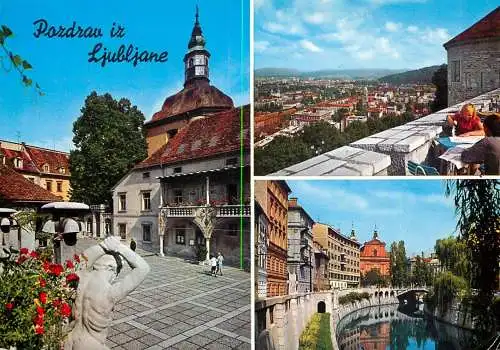 Postcard Slovenia Ljubljana