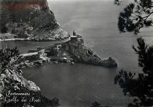 Postcard Italy  Porto Venere poets gulf
