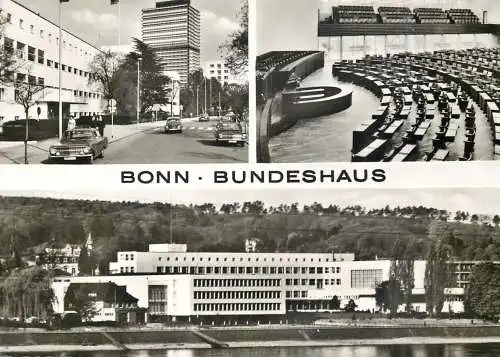Postcard Germany Bonn Bundeshaus