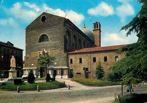 Postcard Italy Padova Carmine's church 1973
