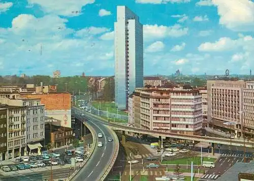 Postcard Germany Dusseldorf am Rhein 1971