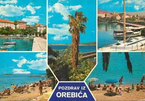 Postcard Croatia Orebić 1978