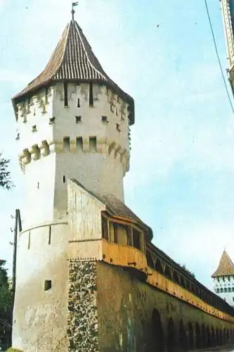 Romania vedere din Sibiu Turnul Olarilor
