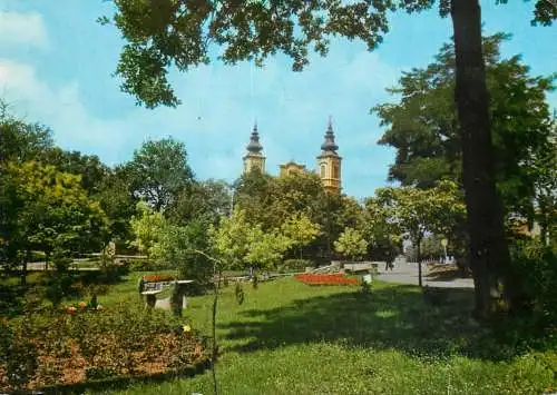 Romania Oradea vedere din Parcul Petofi