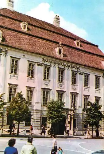 Postcard Romania Sibiu muzeul Brukenthal