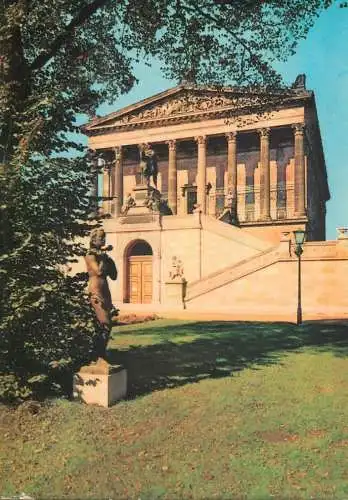 Postcard Germany Berlin national galery