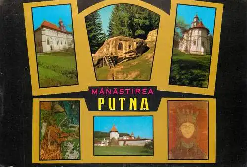 Romania Manastirea Putna diverse aspecte