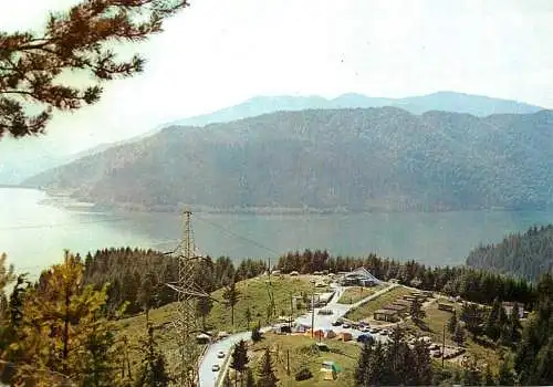 Romania Bicaz (jud. Neamt) Campingul Potoci vedere generala