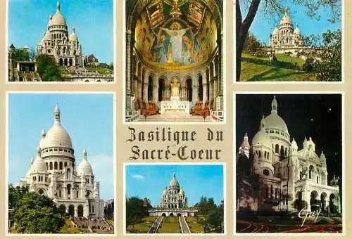 Postcard France  [75] Paris  Sacré Coeur 1982