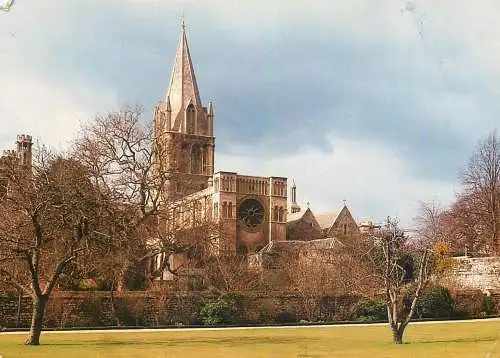 Postcard Uk England Oxford Christ Church cathedral