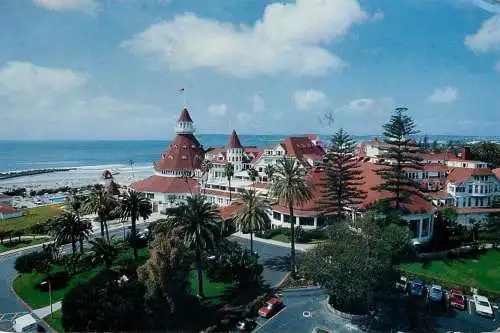 Postcard USA CA California Hotel del Coronado 1985