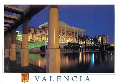 Postcard Spain > Comunidad Valenciana > Valencia Palau de la musica