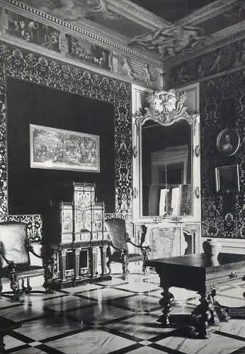 Postcard Poland Warszawa the royal palace in Wilanow