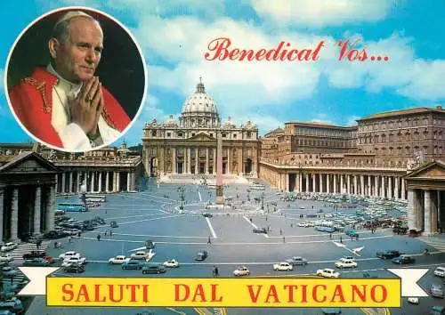 Postcard Italy Roma Vatican San Pietro