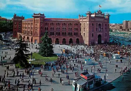 Postcard Spain Madrid plaza de Toros