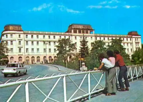 Romania vedere din Sibiu Hotel Bulevard