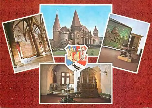 Romania Hunedoara Castelul Corvinestilor diverse aspecte