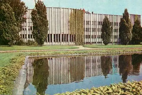 Postcard Poland Toruń college