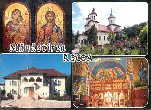 Romania Manastirea Recea diverse aspecte