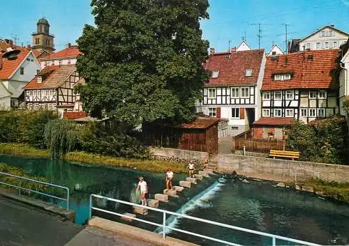 Postcard Germany Hessen Luftkurort Lauterbach