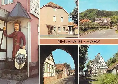Postcard Germany Neustadt Harz