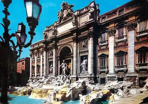 Postcard Italy > Lazio > Roma (Rome) > Fontana di Trevi