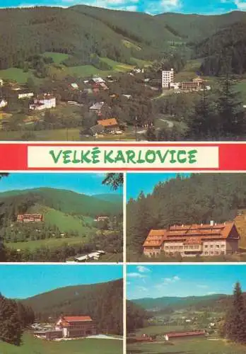 Postcard Czech Republic Velké Karlovice