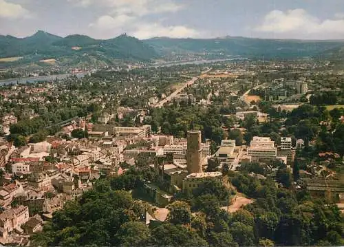 Postcard Germany Bad Godesberg aerial