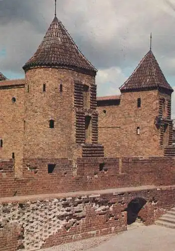 Postcard Poland Warszawa barbakan 1981