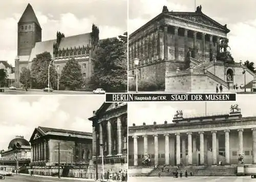 Postcard Germany Berlin stadt der museen
