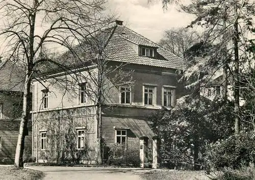Postcard Germany Weimar Liszt's house