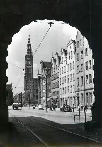 Postcard Poland Gdansk Dlugi Targ 1967