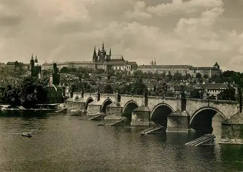 Postcard Czech Republic Prague Hradcany