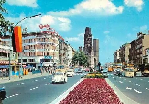 Postcard Germany Berlin Kurfurstendamm