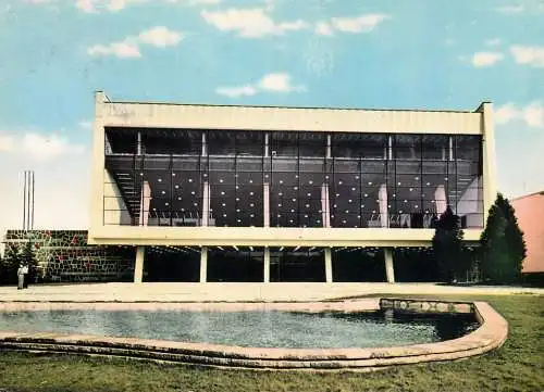 Postcard Bulgaria Sofia sport hall 1964