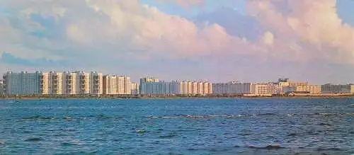 Russia Leningrad seascape
