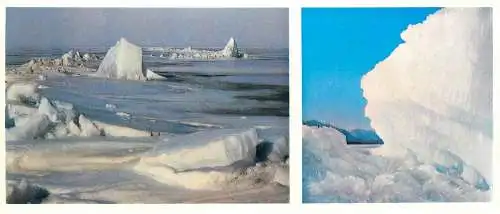 Russia Baikal frozen lake